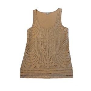 Express Gold Tank Top Size XS